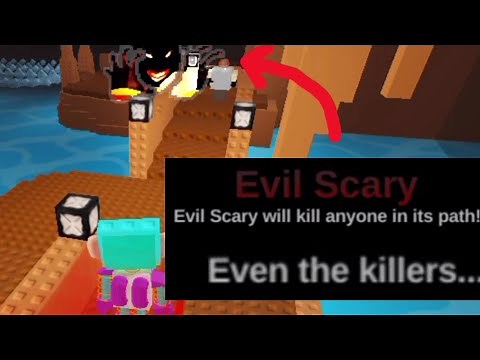 Badware almost dies to Evil Scary | Die Of Death gameplay (ROBLOX)