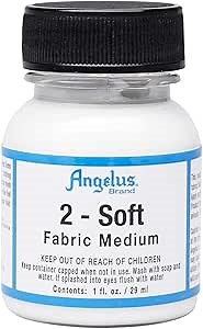 Angelus 2-Soft Fabric Medium, 1 oz.
