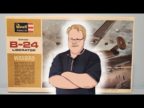 The Revell 1/72 B-24 kit
