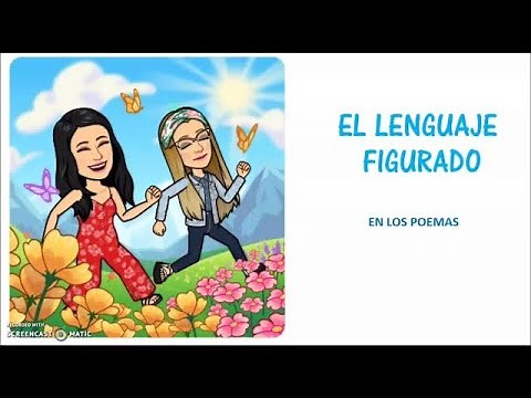 Lenguaje figurado en los poemas