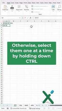 🇺🇸 EXCEL TRICKS: 👦📝📝📝 Writing on multiple sheets at once #shorts