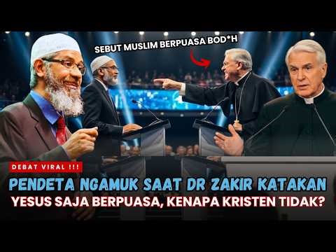 GEMPAR ‼️ PENDETA KRISTEN SEBUT PUASA UNTUK ORANG BODOH, SEKETIKA NGAMUK SAAT DR ZAKIR KATAKAN INI