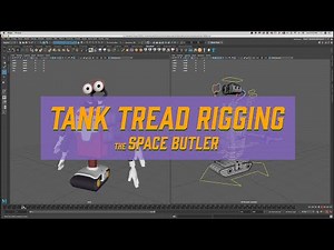 Tank Tread Rigging in Maya - Trailer