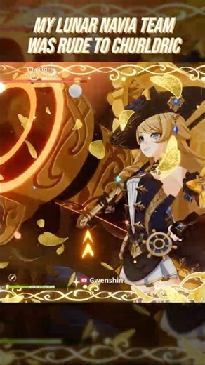 C6R5 Navia meets C0R1 Linnea.. 💀 #navia #linnea #genshinimpact #showcase #columbina #xilonen