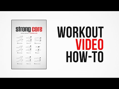 Strong Core Workout [ FULL ] by #DAREBEE