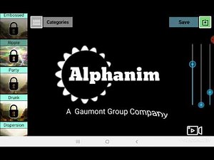 Alphanim logo (1994-1995 & 1996-1997 ) for bloo j