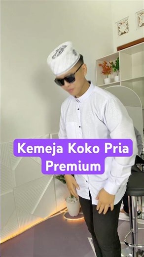 Masya Allah! pertama lihat dan pakai kemeja koko pria premium ini