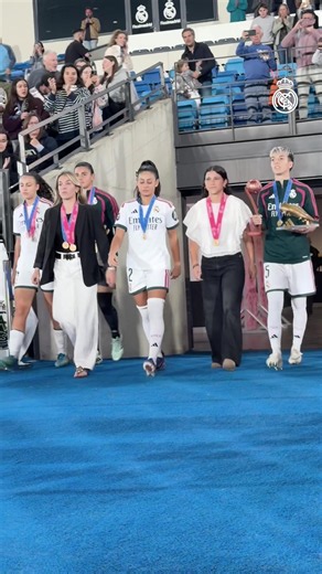 👏🏆 ¡Homenaje a las campeonas del Mundial sub-20 y el Europeo sub-19 en el Di Stéfano!