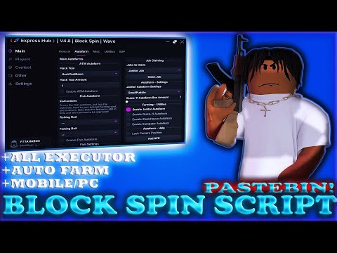 Roblox | BlockSpin Script | Infinite Money, Auto ATM Farm & GOD MODE | Pastebin 2026