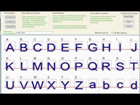 EmbLetters feature of SewWhat Pro