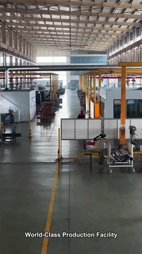 Inside a Fully Automated Hydraulic Cylinder Factory 🤖⚙️ #hydraulic #cnc #machine
