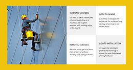 High rise window cleaning - Landing Page by Nicepage