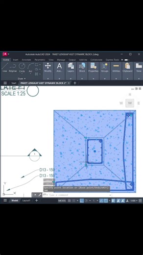 Kumpulan Dynamic Block yang akan mempermudah dan mempercepat pekerjaan kalian. DM atau cek link di bio. #dynamicblockautocad #civilengineering #engineering #tekniksipil #MHproject