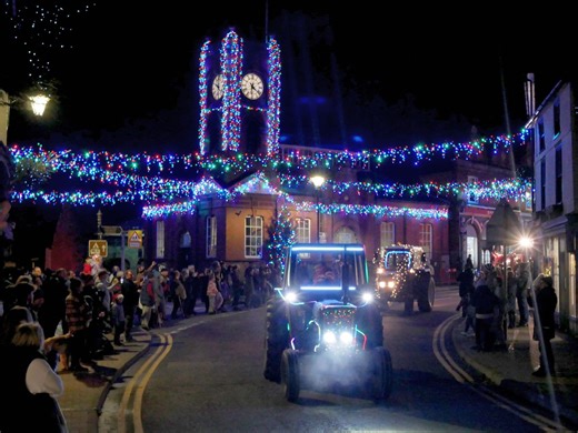 Kington’s spectacular illuminated tractor run returns this Saturday - here's where to see it