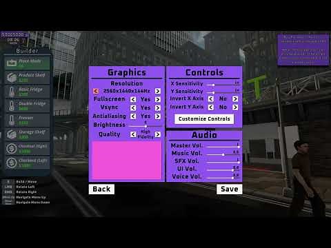 Supermarket Together PC Settings & Controls