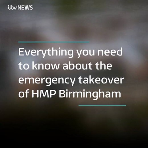 89K views · 16 reactions | Everything you need to know about the emergency takeover of HMP Birmingham. Read more: https://bit.ly/2we3s01 | ITV Central | Facebook
