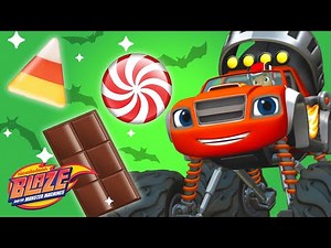 Blaze Shape Game #4 Halloween 🎃! | Blaze and the Monster Machines