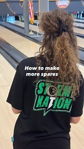 The easiest way to up your average: make more spares! Here’s how: - Keep them simple - Practice them - Use a plastic ball - it just takes the oil pattern out of play - Have an actual spare system - Don’t try to hook the ball - Believe you can ⭐ #girlbowler #StormNation #bowling🎳 #bowlingfun #trending #reels #fyp #bowlingpro #veritycrawley #bowler | Verity Crawley