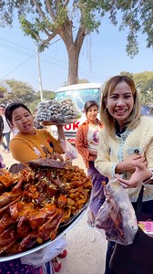 อาหารข้างทาง ในพม่า Myanmar Street food 🇲🇲 | TripTH ทริปไทยแลนด์