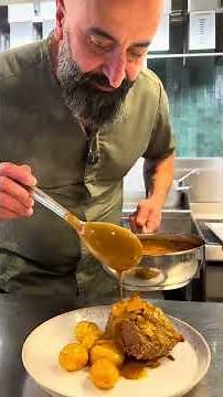 Kålpudding och uteservering på en solig dag😋 #ckskök #chef #matlagning #food #humor
