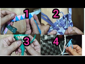 4 in 1 tutorial / bayong bag handle