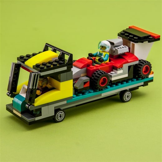 LEGO MOC-168392 60343 Race Car Transporter (City 2023)