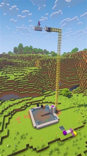 Really easy tree farm Minecraft java #minecraftanimation #minecraft #minecraftshorts