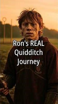 Ron Weasley’s REAL Quidditch Journey (The Part The Movies Skipped)