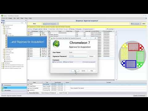 Thermo Scientific Chromeleon Sequence Pre-Run Approval