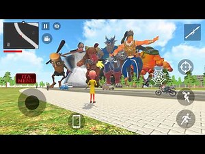 Granny Attack Motu & Patlu On Indian Theft Aura Simulator 🤯New Update