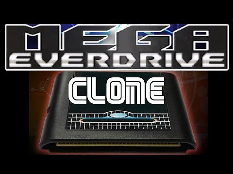 Sega EverDrive CLONE for MegaDrive and Genesis quick look