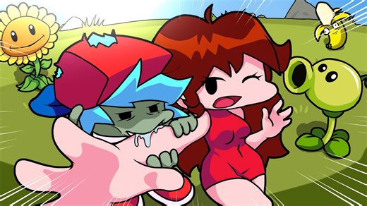 Plants vs Zombie Rappers FNF Animation