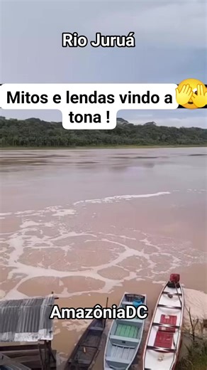 MITOS E LENDAS A TODO VAPOR NA AMAZÔNIA FLAGRANTE NO RIO JURUÁ | Os segredos da Amazônia desconhecida