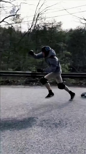 No sound is as satisfying. #skate #downhill #xyzbca #fyp #fail #roadrash