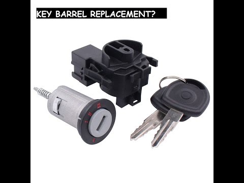 Opel Astra Zafira Vectra Ignition switch / Key barrel replacement
