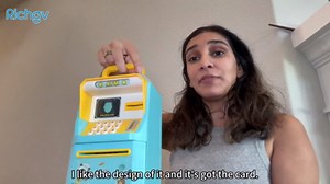 Richgv ATM Piggy Bank for Kids, Electronic Money Bank ATM Savings Bank Machine Toy for Toddlers 3-6 Years, Kids Toys ATM Machine with Sounds Handle - Walmart.com