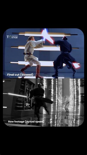 To Catch A Film on Instagram: "Ewan McGregor and Ray Park were moving so quickly during the fight choreography that director George Lucas had the cameras "over-cranked" to slightly slow down the footage in post-production to make it appear more believable to the audience. . . . . #obiwan #darthmaul #phantommenace #starwars #explore #reels #ewanmcgregor"