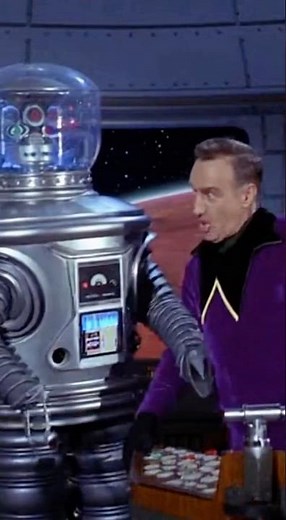 British Dr. Smith & Lost In Space Robot!