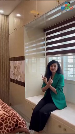 7.9K views · 15 reactions | “Want to incorporate bay window concept at your Home?” ‼️don't forget to use this tip while planning one!  For enquiries: contact us on - 9606008806 | 9538848579 #reels #instagood #instagram #insta #interior #interiors #bedroom #bedroomdecor #bedroomdesign #design #luxury #luxuryhomes #tips #tipsandtricks | RAV Interiors | Facebook