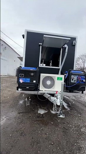 Shaker Smoothie Mobile Large Custom Food Trailer Tour by Eastcoast Concessions #foodtrailer