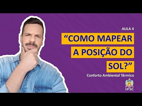 "Como mapear a posição do sol?" - Conforto Térmico | Arquitetura UFSC