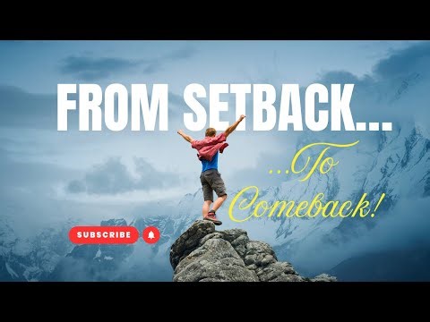 Turning Setbacks Into Setups for a Better Future | Motivational Video for Success
