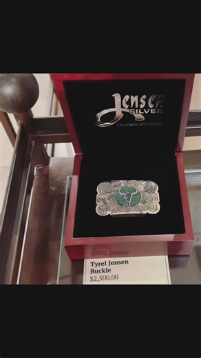 Here’s a glimpse of the handmade buckle Tyrel built for the annual Cowtown Collection event presented by @tetonridge at @brumbaughsfw last night. ℹ️ Bright cut engraved silver box buckle - featuring a sculpted buffalo skull and crushed turquoise background. This was our 4th year attending and hands down the best turnout yet. Incredible western artists, amazing food, great entertainment, and even better people… this event never disappoints. We are honored to be part of it. 🤠 #CowTownCollection #