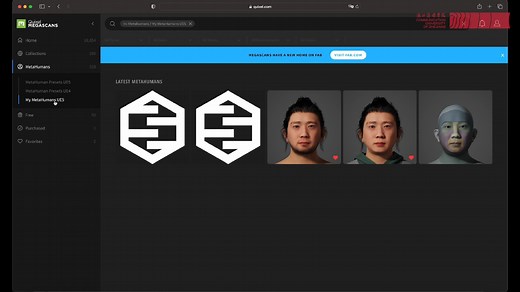 UE5.6 MetaHuman Creator 新导入流程