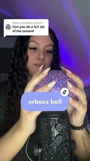 Replying to @mireebar who doesn’t love the orbeez ball #asmr #asmrorbeezstressballs #asmrwater