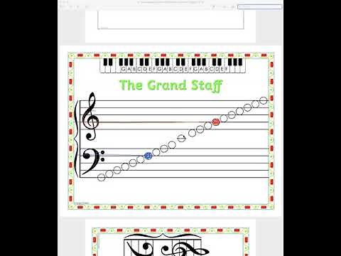 Learning the Five Landmark Notes for Beginning Music Reading