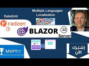 @Blazor Server #22 - Radzen 3: Mutiple Languages Localization