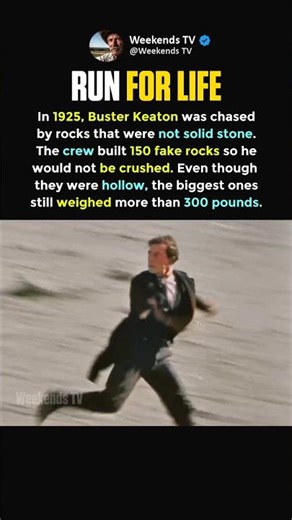 This Giant Rock Chase Was REAL! 🪨🏃‍♂️
