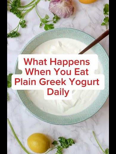 Eat Plain Greek Yogurt Every Day? Here’s What Changes