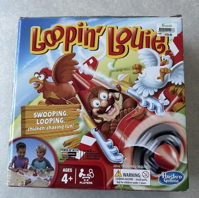 Loopin' Louie Swooping Looping Chicken Chasing Game Hasbro Complete & Working | eBay